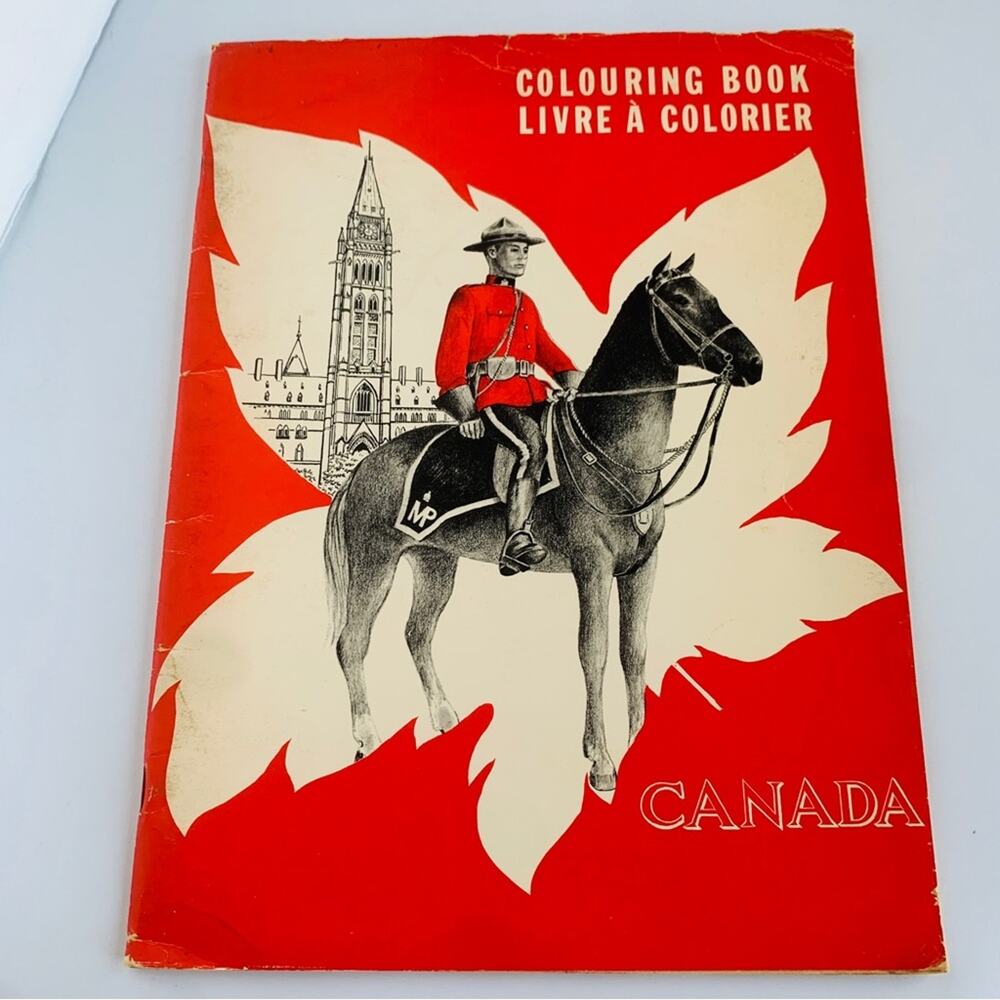 1966 Canada Coloring Book